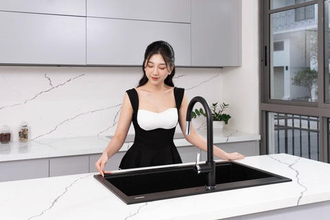 Workstation sink - xu hướng chậu rửa tích hợp phụ kiện - Ảnh 5. Workstation sink - xu hướng chậu rửa tích hợp phụ kiện - Ảnh 5.