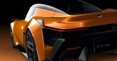 Toyota hé lộ thêm 2 xe góp mặt tại Japan Mobility Show, đẩy số xe mới ra mắt lên con số 8 - Ảnh 1. Thiết kế Toyota FT-Se mang đúng chất siêu xe tối ưu khí động học - Ảnh: Toyota