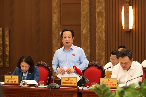 Trường tư thục áp đảo trường công lập, lãnh đạo Sở GD&ĐT Hà Nội lo ngại - Ảnh 3. Giám đốc Sở Giáo dục và Đào tạo Trần Thế Cương - Ảnh: NGUYỄN HỢP