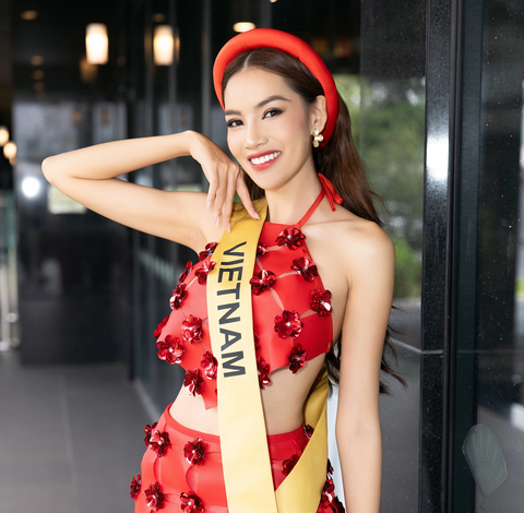 Lê Hoàng Phương tại vòng thi phỏng vấn kín - Ảnh: BTC Lê Hoàng Phương tại vòng thi phỏng vấn kín - Ảnh: BTC