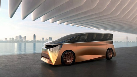 Nissan hé lộ MPV có khả năng đọc sóng não người dùng để chiều lòng họ, ra mắt tại Japan Mobility Sho - Ảnh 1. Hyper Tourer Concept có thiết kế thực tế hơn nhiều so với 2 mẫu concept mà Nissan hé lộ trước đó - Ảnh: Nissan