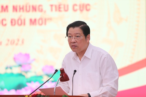 Ông Phan Đình Trạc: Vì sao chống quyết liệt nhưng vẫn xảy ra nhiều vụ tham nhũng lớn? - Ảnh 1. Ông Phan Đình Trạc - Ảnh: ĐẶNG PHƯỚC