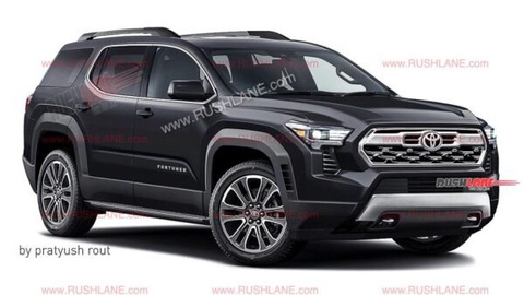 Toyota Fortuner đời mới sẽ có thiết kế hiện đại hơn bao giờ hết - Ảnh 1. Dự đoán thiết kế thế hệ kế tiếp của Toyota Fortuner - Ảnh: Rushlane