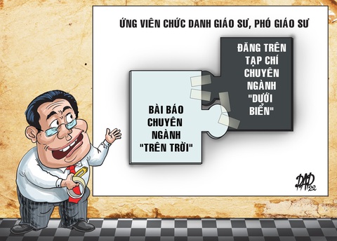 Gian dối trong công bố bài báo quốc tế: Kỳ 3: Nên để trường đại học công nhận GS, PGS - Ảnh 1. Giới khoa học "tố" nhiều bài báo đăng trên tạp chí quốc tế là gian dối - Tranh minh họa