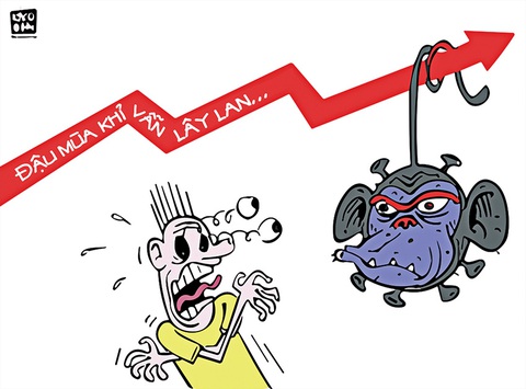 Khi Mpox vẫn mang tiếng oan là 'đậu mùa khỉ' - Ảnh 1. Hết khẩn cấp rồi, vẫn... lây lan! (Manila Times) Ngày 11-10-2023, Việt Nam ghi nhận thêm một ca dương tính với đậu mùa khỉ, nâng tổng số ca nhiễm lên 16. Trước đó, hôm 11-5-2023, Tổ chức Y tế thế giới đã tuyên bố chấm dứt tình trạng khẩn cấp về sức khỏe toàn cầu vì bệnh dịch này trên toàn thế giới.