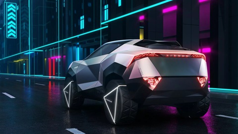 Concept Nissan Hyper cuối ra mắt - Ảnh 2. Thiết kế xe là sự kết hợp của hàng loạt hình tam giác từ giao diện đèn tới các bề mặt thân xe - Ảnh: Nissan