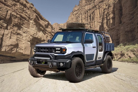 Toyota IMV 0: Đàn em dưới giá nhưng ngang cỡ Hilux có thêm cấu hình mới, tiến gần ngày ra mắt - Ảnh 1. Phiên bản siêu off-road của Toyota IMV 0 sẽ góp mặt tại JMS 2023 - Ảnh: Toyota