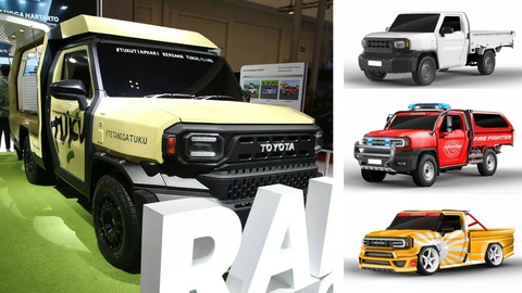 Toyota IMV 0: Đàn em dưới giá nhưng ngang cỡ Hilux có thêm cấu hình mới, tiến gần ngày ra mắt - Ảnh 9. Toyota IMV 0: Đàn em dưới giá nhưng ngang cỡ Hilux có thêm cấu hình mới, tiến gần ngày ra mắt - Ảnh 9.