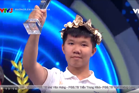 4 thí sinh vào chung kết Đường lên đỉnh Olympia là ai? - Ảnh 3. Lê Xuân Mạnh, học sinh Trường THPT Hàm Rồng (Thanh Hóa)
