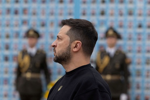 Hai điều khiến phương Tây lo lắng cho Ukraine - Ảnh 1. Tổng thống Ukraine Volodymyr Zelensky - Ảnh: REUTERS
