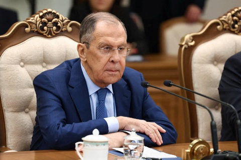 Ông Lavrov: cáo buộc Triều Tiên gửi vũ khí cho Nga chỉ là "tin đồn" - Ảnh 1. Ngoại trưởng Nga Sergei Lavrov - Ảnh: REUTERS
