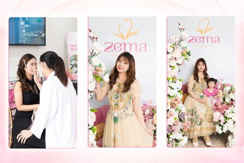 Tôn vinh tháng phụ nữ, Zema Việt Nam tung chuỗi hoạt động tri ân thú vị - Ảnh 3. Make-up và chụp hình "Mở khóa nhan sắc - Tôn nét kiêu sa"