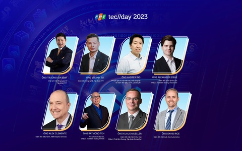 FPT Techday 2023 có sự tham gia của nhiều lãnh đạo tên tuổi và nhiều chuyên gia công nghệ hàng đầu thế giới FPT Techday 2023 có sự tham gia của nhiều lãnh đạo tên tuổi và nhiều chuyên gia công nghệ hàng đầu thế giới