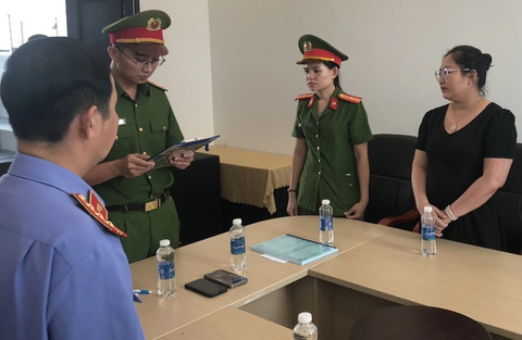 Bắt nữ giám đốc doanh nghiệp trốn thuế hàng chục tỉ đồng - Ảnh 1. Nữ giám đốc doanh nghiệp bị khởi tố, bắt giam với cáo buộc trốn thuế nhiều tỉ đồng - Ảnh: H.B.