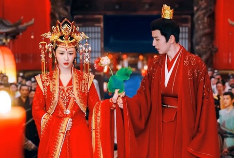 Top 5 “đám cưới thế kỷ” trên màn ảnh Hoa ngữ 2023 - Ảnh 7. Top 5 “đám cưới thế kỷ” trên màn ảnh Hoa ngữ 2023 - Ảnh 7.