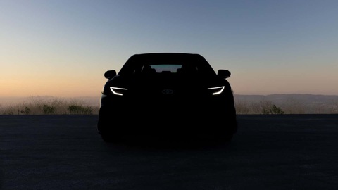 Toyota có thể vừa nhá hàng thế hệ Camry kế tiếp - Ảnh 1. Teaser mẫu sedan bí ẩn sắp được Toyota công bố - Ảnh: Toyota