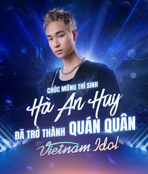 'Con nhà nòi' Hà An Huy chiến thắng Vietnam Idol 2023 - Ảnh 1. Hà Anh Huy chiến thắng ở Vietnam Idol 2023