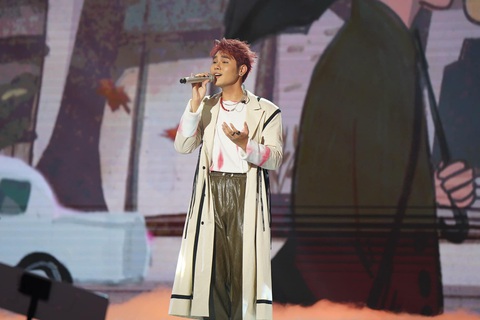 Chung kết Vietnam Idol 2023: Xuân Định K.Y 'out top 3' trong tiếc nuối - Ảnh 4. Lâm Phúc