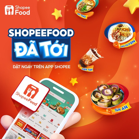ShopeeFood tiếp tục mở rộng dịch vụ tại ba tỉnh miền Tây - Ảnh 1. ShopeeFood tiếp tục mở rộng dịch vụ tại ba tỉnh miền Tây - Ảnh 1.