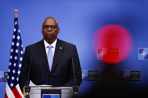 Bộ trưởng Quốc phòng Mỹ Lloyd Austin - Ảnh: REUTERS Bộ trưởng Quốc phòng Mỹ Lloyd Austin - Ảnh: REUTERS