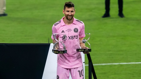 Messi kết thúc mùa giải đầu tiên với Inter Miami - Ảnh 3. Đây vẫn là mùa giải thành công của Messi - Ảnh: REUTERS