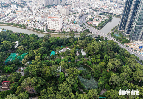 190 năm ngày sinh ‘cha đẻ’ Thảo cầm viên và nhiều hàng cây cổ thụ đường phố TP.HCM - Ảnh 5. Thảo cầm viên được ví là "lá phổi xanh" của TP.HCM với hàng ngàn cây xanh, động thực vật phong phú