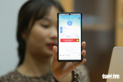 Người dùng đã có thể đăng nhập ứng dụng Bảo hiểm xã hội số VssID bằng tài khoản định danh điện tử VNeID - Ảnh: NAM TRẦN Người dùng đã có thể đăng nhập ứng dụng bảo hiểm xã hội số VssID bằng tài khoản định danh điện tử VNeID - Ảnh: NAM TRẦN