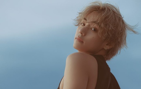 V (BTS) hợp tác với FRNK và Cautious Clay làm mới 'Slow Dancing' - Ảnh 2. V gây ấn tượng với ca khúc solo Slow Dancing - Ảnh: Soompi