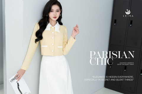 Phong cách ‘Parisian Chic’ - điểm nhấn Thu Đông 2023 của thời trang LEIKA - Ảnh 1. Phong cách ‘Parisian Chic’ - điểm nhấn Thu Đông 2023 của thời trang LEIKA - Ảnh 1.