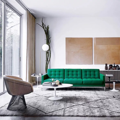 10 thiết kế sofa điển hình - Ảnh 6. Là một sản phẩm cổ điển, sofa Knoll vẫn không bao giờ lỗi mốt - Ảnh: BHG