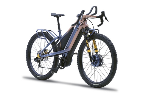 Yamaha chế tạo xe đạp điện độc đáo: Dẫn động 2WD, có trợ lực lái - Ảnh 2. Yamaha chế tạo xe đạp điện độc đáo: Dẫn động 2WD, có trợ lực lái - Ảnh 2.