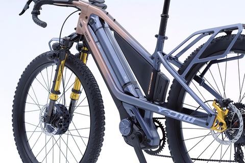 Yamaha chế tạo xe đạp điện độc đáo: Dẫn động 2WD, có trợ lực lái - Ảnh 3. Yamaha chế tạo xe đạp điện độc đáo: Dẫn động 2WD, có trợ lực lái - Ảnh 3.