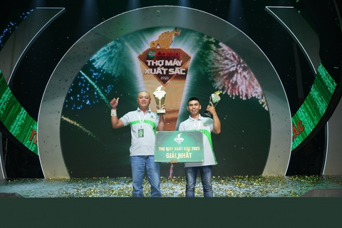 Thăm ‘cơ ngơi’ của Quán quân Thợ Máy Xuất Sắc 2023 - Ảnh 2. Cặp thợ máy Quang Lành - Văn Trung (TP.HCM) xuất sắc trở thành quán quân cuộc thi
