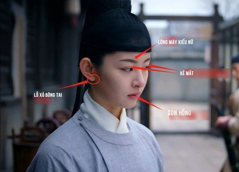 Loạt mỹ nhân Hoa ngữ giả trai đầy 'giả trân' - Ảnh 1. Vẻ ngoài của Triệu Tình khiến không ai nghĩ rằng đây là một nam nhân cổ trang.