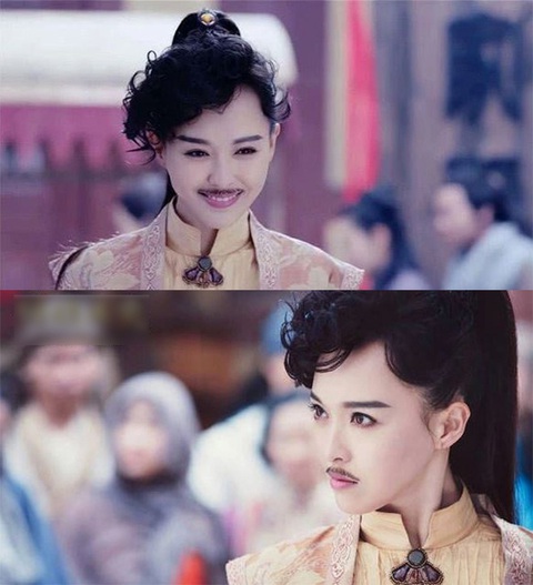Loạt mỹ nhân Hoa ngữ giả trai đầy 'giả trân' - Ảnh 3. Đường Yên trở thành diễn viên... hài trong phim Cẩm Tú Vị Ương.