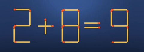 Thử tài IQ: Di chuyển một que diêm để 3+18=7 thành phép tính đúng - Ảnh 2.