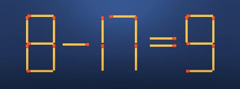 Thử tài IQ: Di chuyển một que diêm để 3-9+2=8 thành phép tính đúng - Ảnh 7.