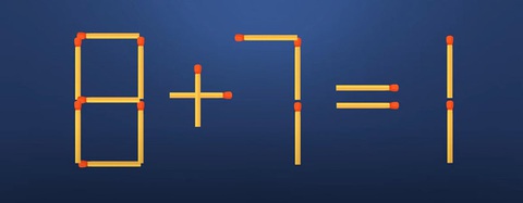 Thử tài IQ: Di chuyển một que diêm để 3+18=7 thành phép tính đúng - Ảnh 7.