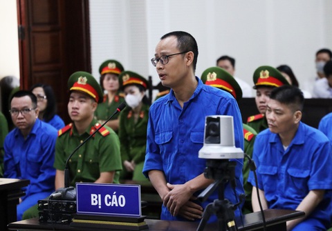 Đề nghị 10-11 năm tù cựu chủ tịch AIC Nguyễn Thị Thanh Nhàn vụ ‘thông thầu’ tại Quảng Ninh - Ảnh 3. Cựu kế toán trưởng Công ty AIC Đỗ Văn Sơn khai bị lừa sang Dubai và đã chủ động về nước đầu thú - Ảnh: N. HIẾU