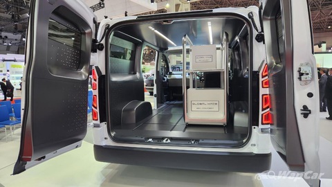 Những làn gió mới tại gian hàng Toyota ở Japan Mobility Show 2023 - Ảnh 13. Cabin xe có thể chở đồ dài 3,5 mét, rộng 1,7 mét và cao 1,27 mét - Ảnh: Wapcar
