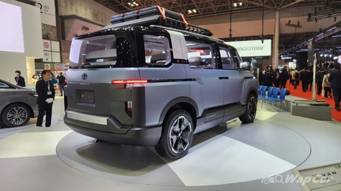 Những làn gió mới tại gian hàng Toyota ở Japan Mobility Show 2023 - Ảnh 16. Thiết kế xe mang phong cách vuông vắn đặc trưng của xe off-road xen lẫn nét hiện đại - Ảnh: Wapcar