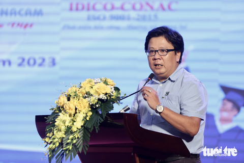 Ông Lê Tuấn Dũng - Giám đốc Công ty cổ phần Bình Điền - Ninh Bình - Ảnh: NGUYỄN KHÁNH Ông Lê Tuấn Dũng - Giám đốc Công ty cổ phần Bình Điền - Ninh Bình - Ảnh: NGUYỄN KHÁNH