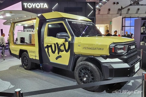 Những làn gió mới tại gian hàng Toyota ở Japan Mobility Show 2023 - Ảnh 25. IMV 0 sẽ là xe Đông Nam Á khi hệ thống an toàn xe được xác nhận chỉ đáp ứng chuẩn ở khu vực này, và phải nâng cấp mới mở rộng được địa bàn sang Úc hay các thị trường khác - Ảnh: Wapcar
