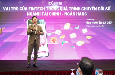 Ông Nguyễn Bá Diệp, đồng sáng lập ví điện tử MoMo - Ảnh: PHƯƠNG THẢO Ông Nguyễn Bá Diệp, đồng sáng lập ví điện tử MoMo - Ảnh: PHƯƠNG THẢO