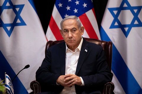 Vì sao Israel có thể trì hoãn tấn vào Dải Gaza? - Ảnh 1. Thủ tướng Israel Benjamin Netanyahu - Ảnh: AFP