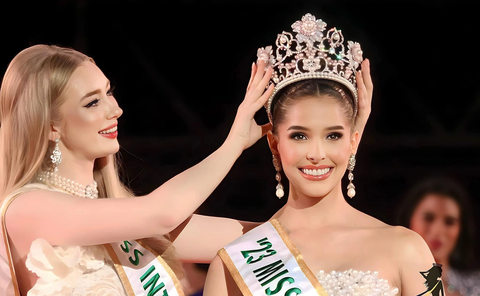 Andrea Rubio đăng quang Miss International 2023 - Ảnh: Missosology Andrea Rubio đăng quang Miss International 2023 - Ảnh: Missosology