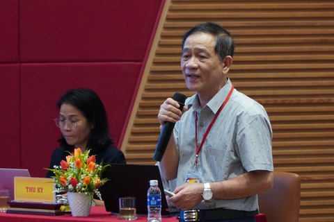 Bỏ ngỏ cả chục tỉ đô từ sản phẩm giá trị gia tăng thủy sản - Ảnh 1. PGS.TS Phạm Anh Tuấn nhận định ngành nông lâm thủy sản đang bỏ ngỏ hàng chục tỉ đô từ các sản phẩm giá trị gia tăng - Ảnh: CHÍ HẠNH