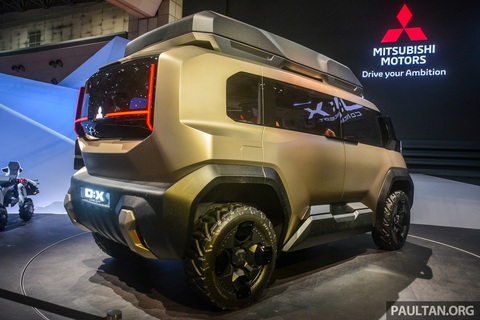 Mitsubishi D:X Concept: Thêm MPV cho khu vực Đông Nam Á? - Ảnh 2. D:X Concept có thể là tiền đề cho MPV Delica D:5 trở lại rộng rãi hơn tại Đông Nam Á trong tương lai - Ảnh: Paultan