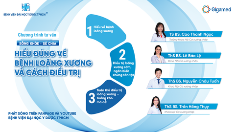 Chương trình tư vấn: hiểu đúng về bệnh loãng xương và cách điều trị - Ảnh 1. Chương trình tư vấn: Hiểu đúng về bệnh loãng xương và cách điều trị