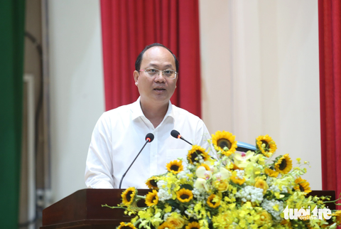 TP.HCM có bao nhiều người nghiện ma túy ngoài xã hội? - Ảnh 1. Phó bí thư Thành ủy TP.HCM Nguyễn Hồ Hải - Ảnh: MINH HÒA